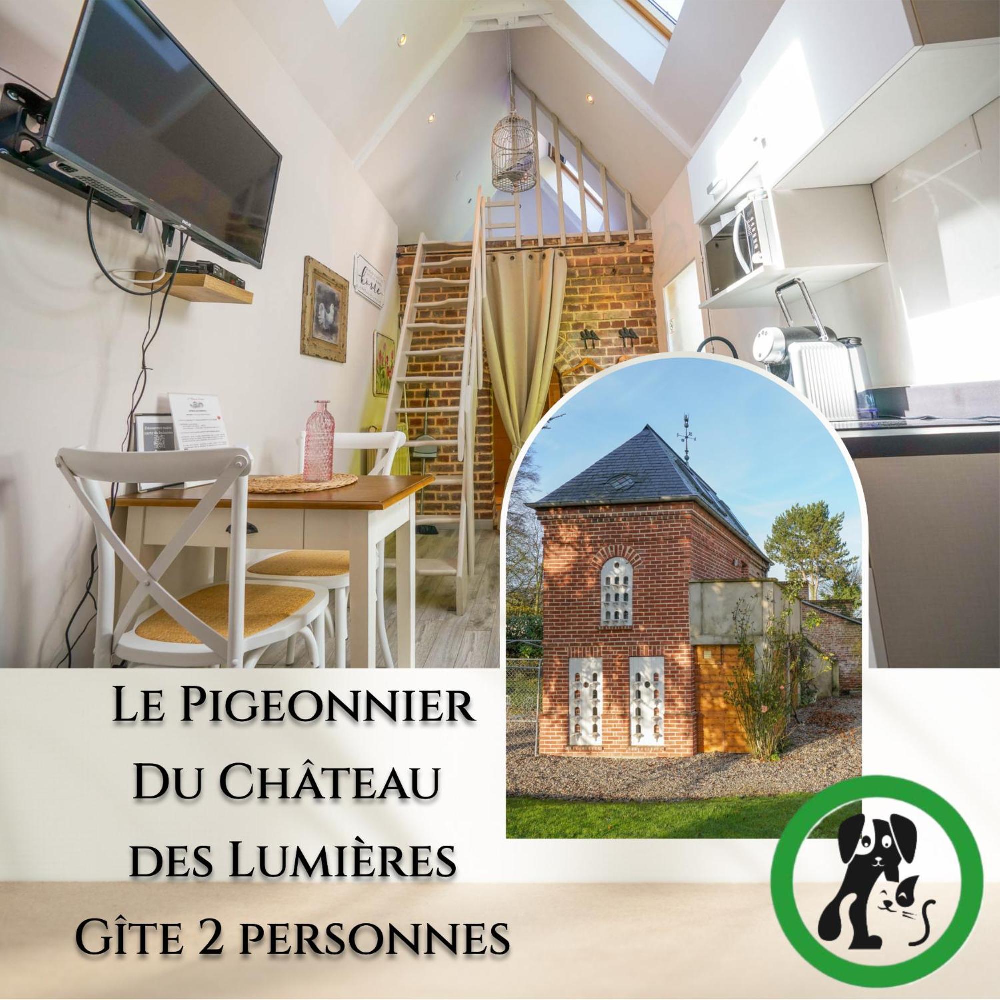 Saint-Blimont Chateau Des Lumieres Gite Et Gite Insolite מראה חיצוני תמונה